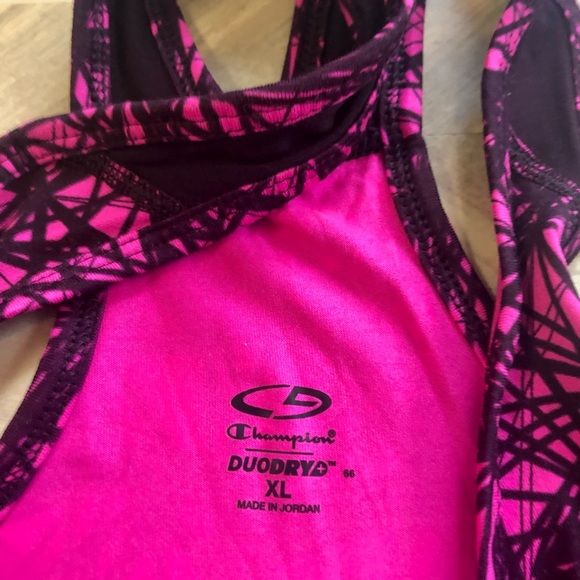 NWOT- pink patterned drifit tank - Picture 3 of 5